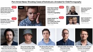 porn arrest news