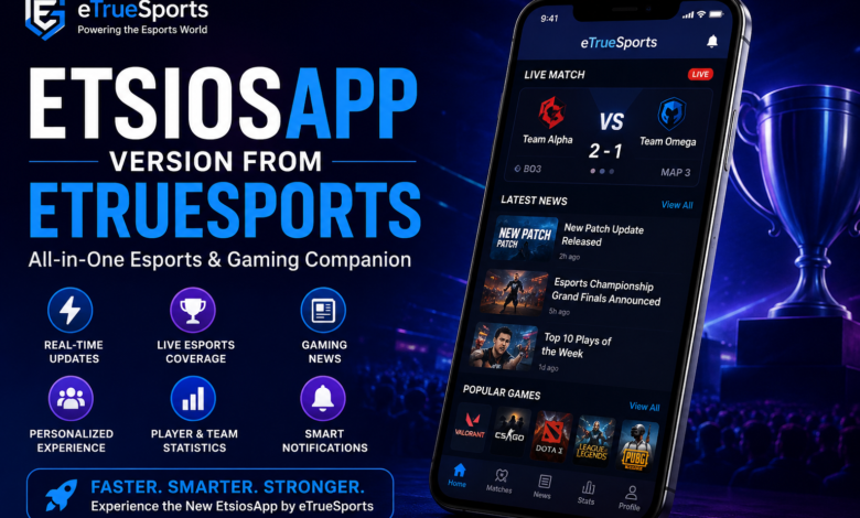 EtsiosApp Version from eTrueSports