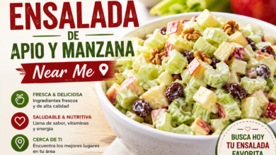 Best Ensalada de Apio y Manzana Near Me