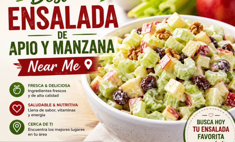 Best Ensalada de Apio y Manzana Near Me