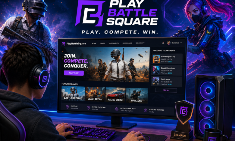 Playing Games on PlayBattleSquare